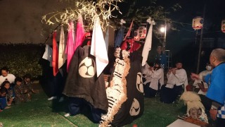 4219019彌都加伎神社４特殊獅子舞