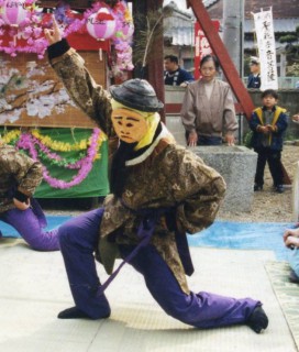 4219019彌都加伎神社３特殊唐人踊り